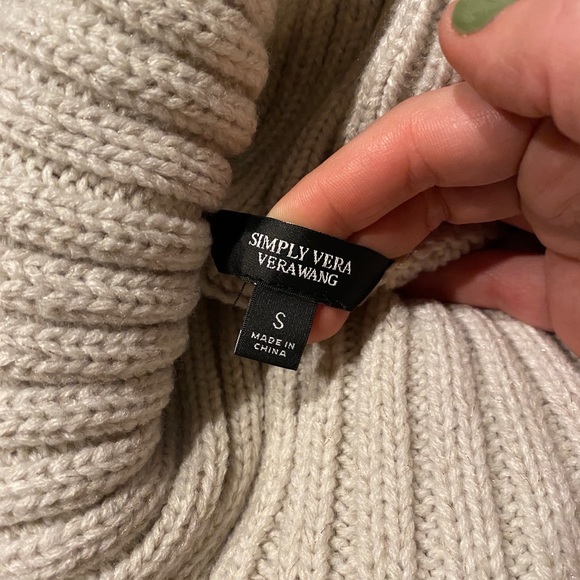 Simply Vera Vera Wang Turtleneck Sweater - Picture 3 of 3